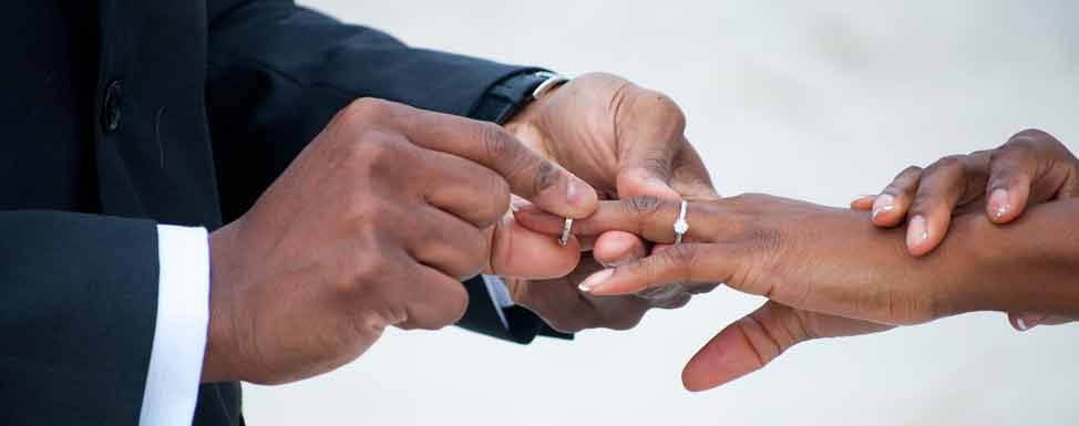 Wedding Videos - 'Putting On The Ring' - © Roger Kirby